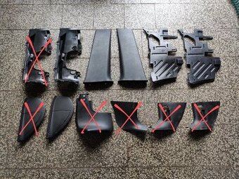 Zbytky interiéru - Golf IV / Bora