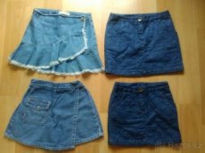 Sukynky vel. 128, 116