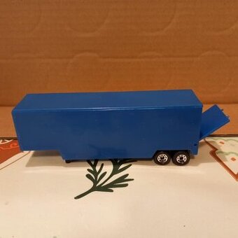 matchbox convoy návěs modrý
