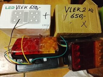 zad.lampy na vlek nové pár za 600 kč