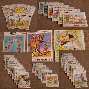 Čtyřlístek 1983-1990 (37 ks) vč. č. 110 a kompletů