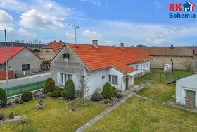 Prodej, rodinný dům, pozemek 2465 m2, Opolany, okr. Nymburk
