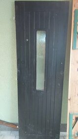 Palubkové vchodové dveře 60 cm levé - 1