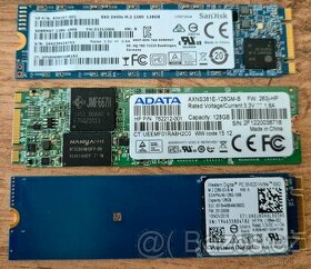 ⭐ 3ks SSD 128GB M.2 NVMe - cena je za komplet ⭐