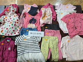 dětské oblečení, vel. 68, 74, 80, 86 - 1