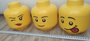 Lego ulozne boxy velke hlavy 3ks