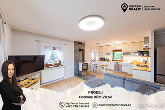 Prodej rodinného domu s plochou 171 m2 a zahradou 820 m2 v o