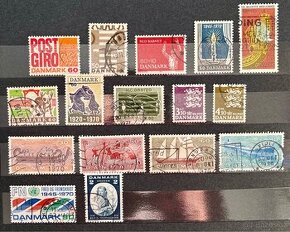 Známky Dánsko 1970, ražené, komplet