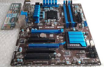 MSI Z77A-G43 + Core i5 3470 + 8GB (2x4GB) DDR3