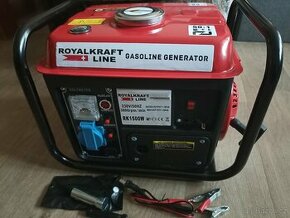 Elektrocentrála,generátor 1500 W 2700kč,nerozbalená,faktura