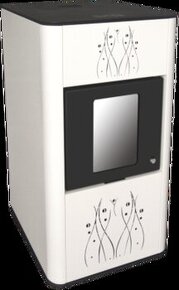 Prodám Krbová kamna na peletky s výměníkem 15kW