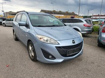 Mazda 5,1.6D,85kw, rok 2012,nová STK. 7míst