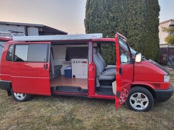 Transporter T4 2.5 TDi upraven na spaní super stav - 1
