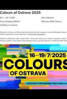 3x COLOURSY V OSTRAVE
