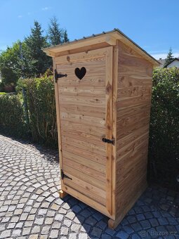 Venkovní WC, kadibudka nová - 1