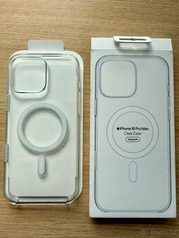 pouzdro, kryt pro iPhone 16 Pro Max - Clear Case MagSafe