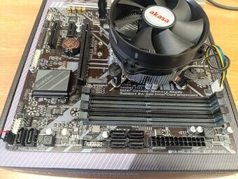 GIGABYTE B360M DS3H, LGA 1151 + CPU Intel Core i5-8400, W11