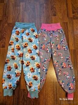 Softshellové kalhoty 2ks vel.122