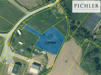 Prodej pozemku k bydlení, 1271m2, Smědčice