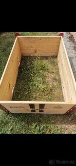 Dřevěná Paletová ohrádka