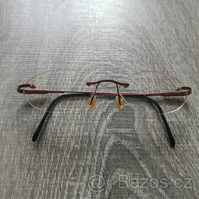 Dětské brýlové obruby, rozměry na fotkách