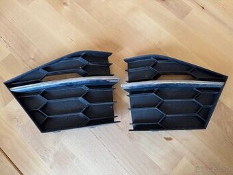 Přední mřížky nárazníku Škoda Superb III – levá + pravá