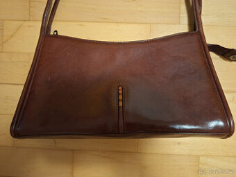 Dámská kožená kabelka zn. Hajn