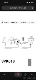 Dobrý den prodám SPK618 HDMI