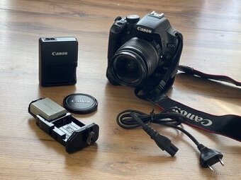 Digitální zrcadlovka Canon EOS 500D + 18–55 IS + Grip
