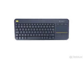 Bezdrátová klávesnice s touchpadem Logitech K400 Plus CZ