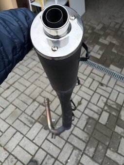 Nový výfuk DL 650