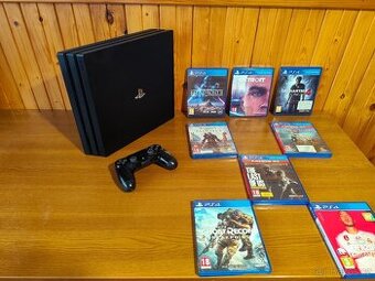 PS4 PRO s hrami