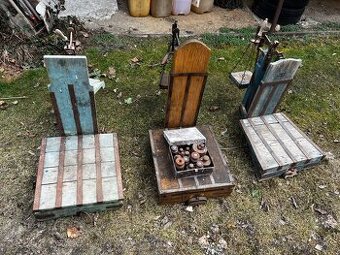 Dřevěná váha (decimálka)