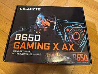 Prodám Gigabyte Gaming X AX B650 AM5 DDR5 ATX