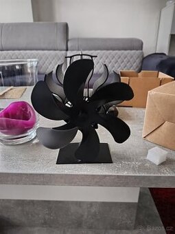 Ventilátor na krbová kamna .