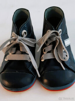 Dětské celoroční kožené botičky, zn. Fare, vel. 19