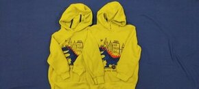 Mikiny  flees dvojčata vel. 110