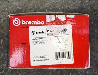 Sada brzdových destiček BREMBO P 68 032