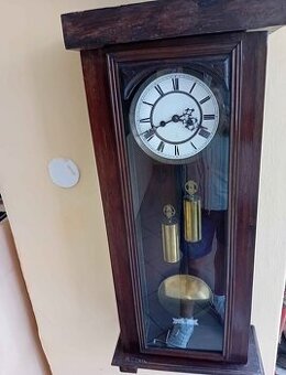 Staré nástěnné hodiny GUSTAV BECKER – funkční, originál