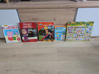 Nové zábavné sešity s úkoly pro děti a samolepky