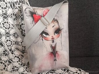 Crossbody kabelka...malá baletka