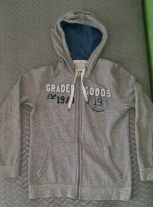 Chlapecká mikina s kapucí vel.158/164