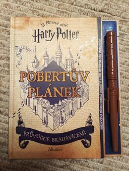 Harry Potter Pobertův plánek Průvodce Bradavicemi