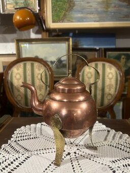 Měděné konvice se značkou H. Karlsson Eskilstuna