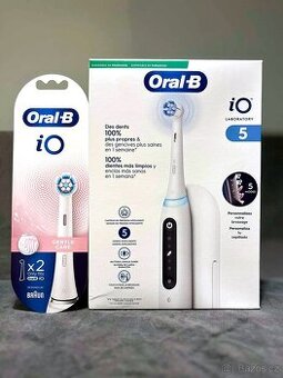 Nový elektrický zubní kartáček Oral-B iO 5 s náhr. hlavicemi