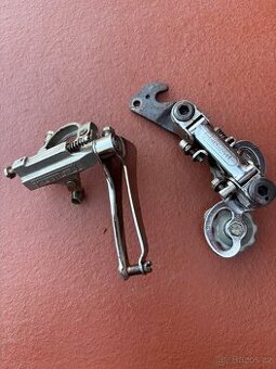 Prodám retro přesmyk Romet a přehazovačku PWB Favorit