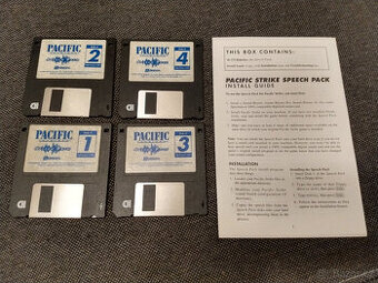 Pacific Strike: Speech Pack (1994) - datadisk k PC hře