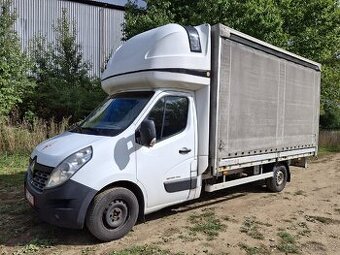 Renault Master plachtová dodávka 8europalet, 2017