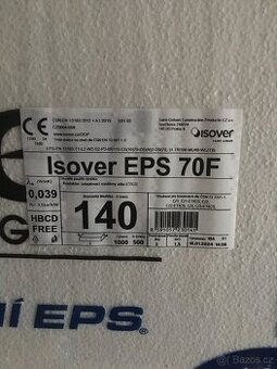 Prodám Fasádní polystyren 57ks