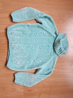 Žinylkový svetr vel. 122-134